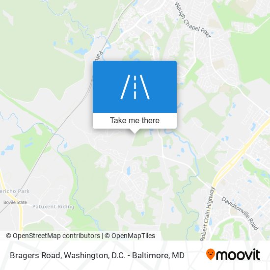 Bragers Road map