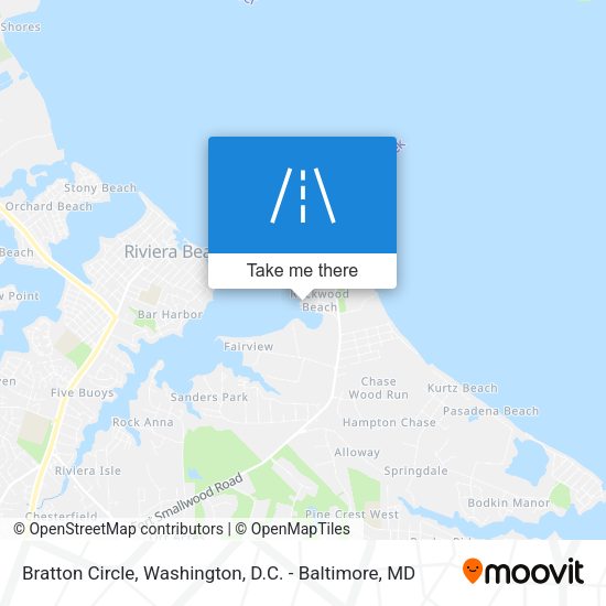 Mapa de Bratton Circle