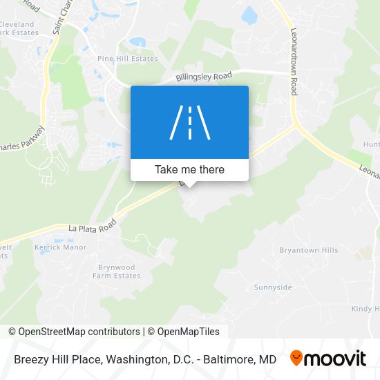 Breezy Hill Place map