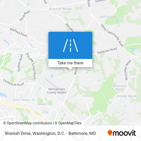 Brenish Drive map
