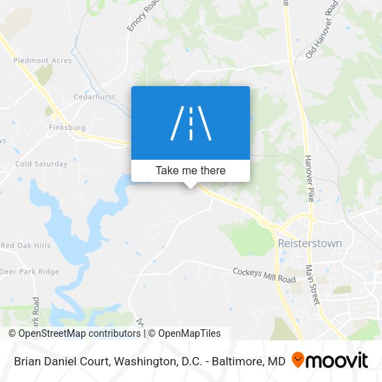 Mapa de Brian Daniel Court