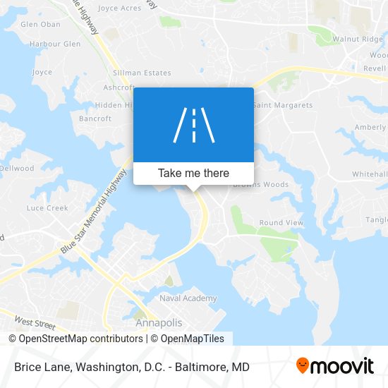 Mapa de Brice Lane
