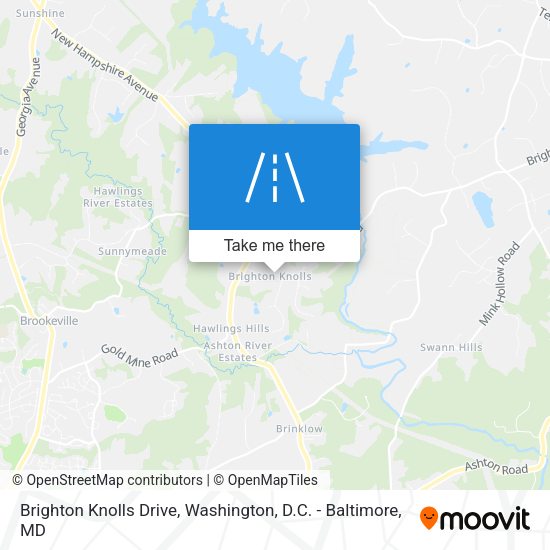Brighton Knolls Drive map