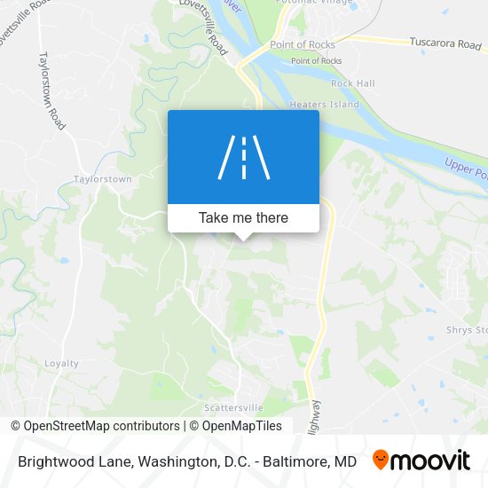 Mapa de Brightwood Lane
