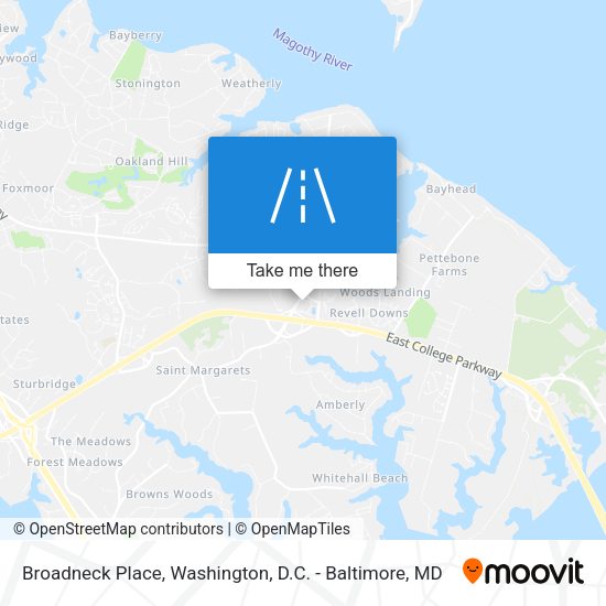 Broadneck Place map