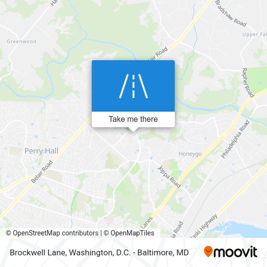 Mapa de Brockwell Lane