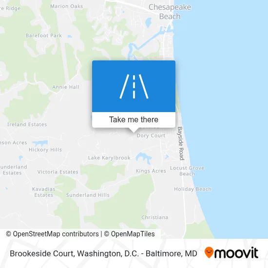Brookeside Court map