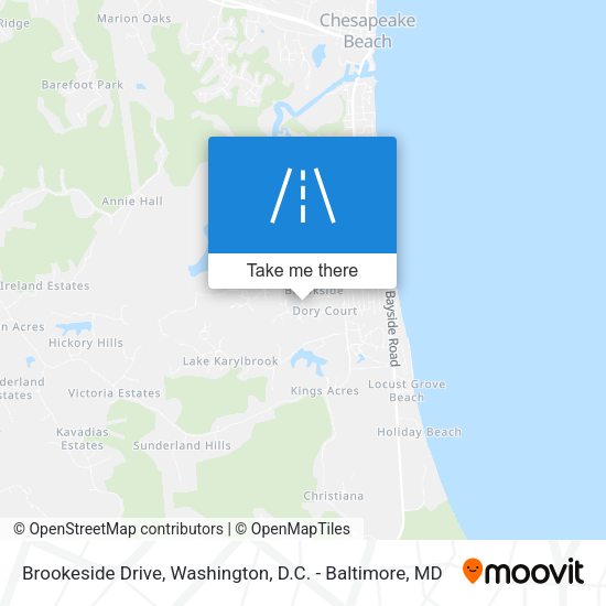 Mapa de Brookeside Drive