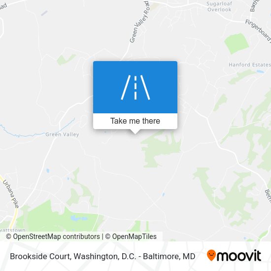 Brookside Court map