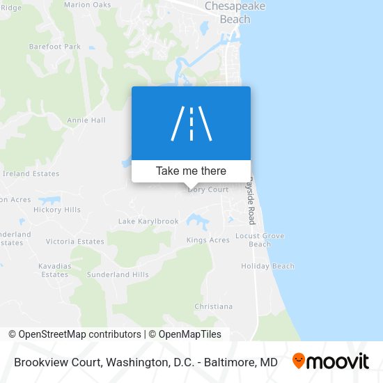 Brookview Court map