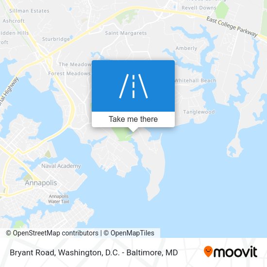 Bryant Road map
