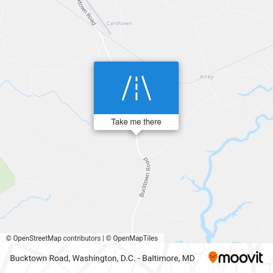 Bucktown Road map