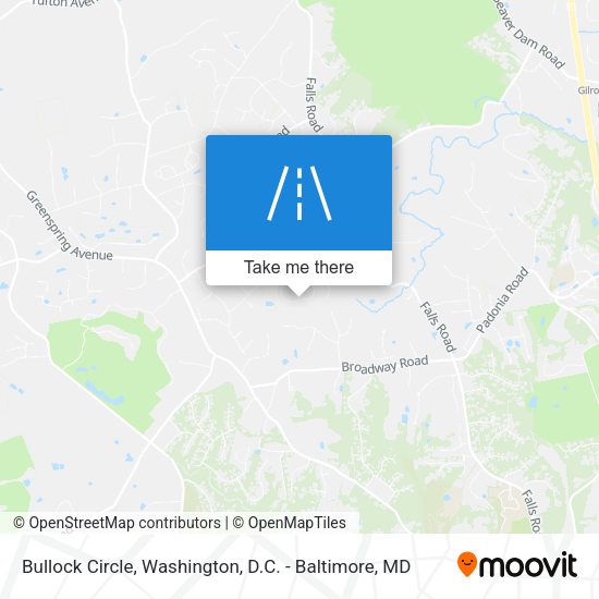 Bullock Circle map