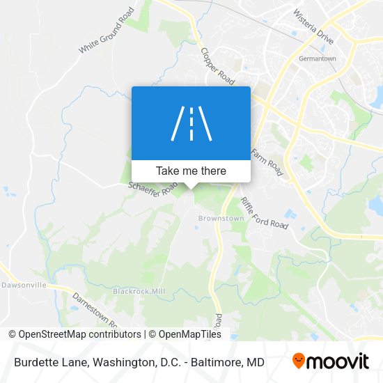 Mapa de Burdette Lane
