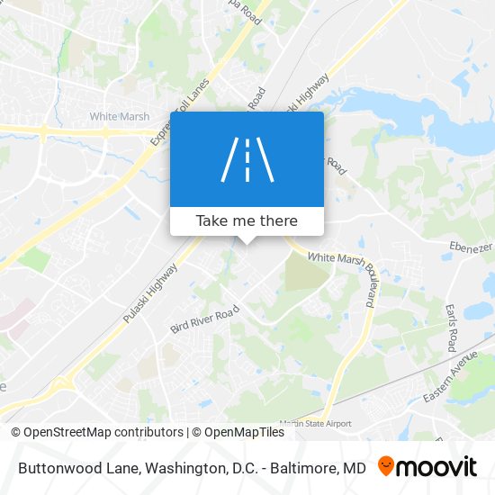 Buttonwood Lane map