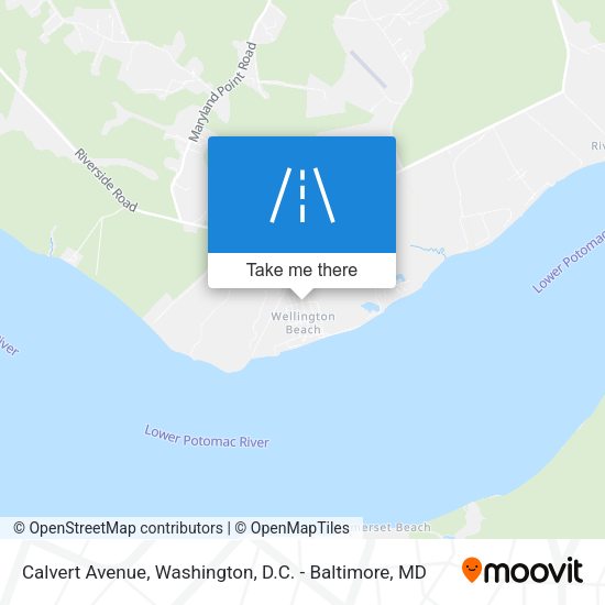 Calvert Avenue map