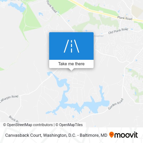 Mapa de Canvasback Court