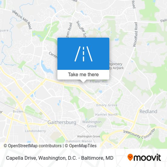 Capella Drive map