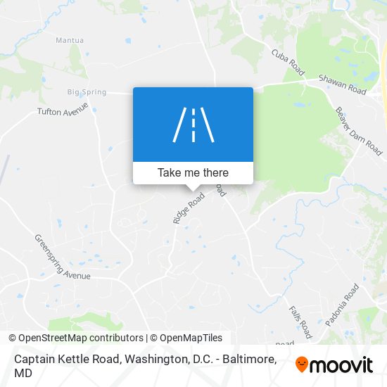 Captain Kettle Road map