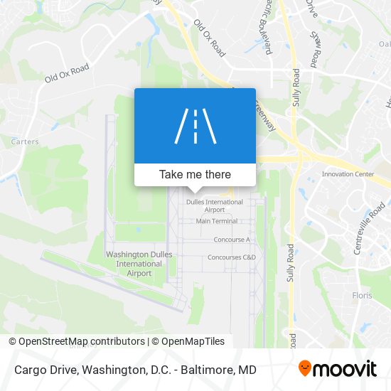 Cargo Drive map