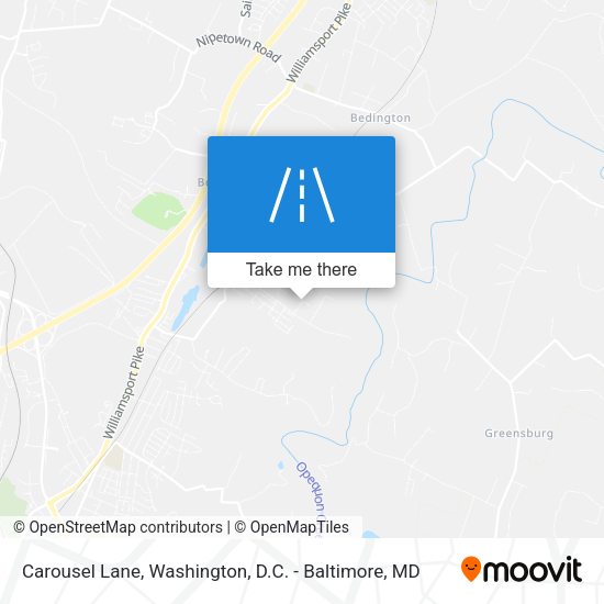 Mapa de Carousel Lane