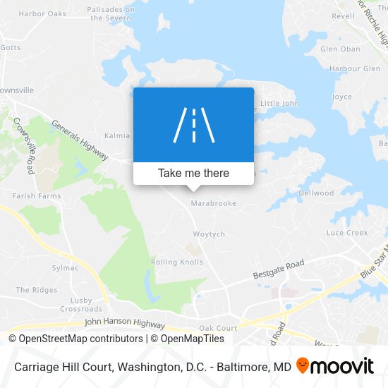 Carriage Hill Court map