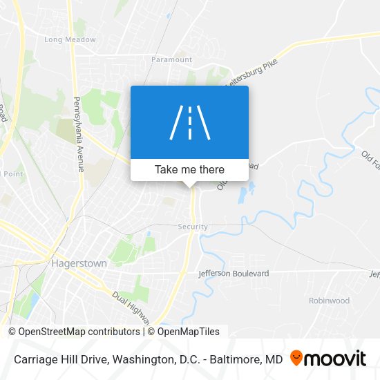 Mapa de Carriage Hill Drive