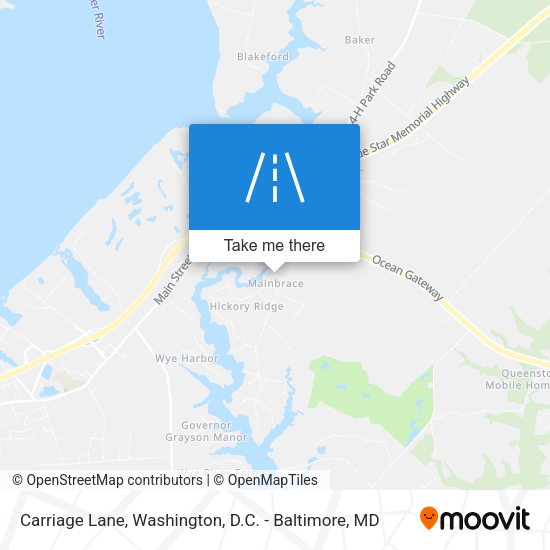 Carriage Lane map
