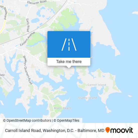 Mapa de Carroll Island Road