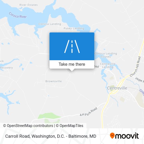 Mapa de Carroll Road