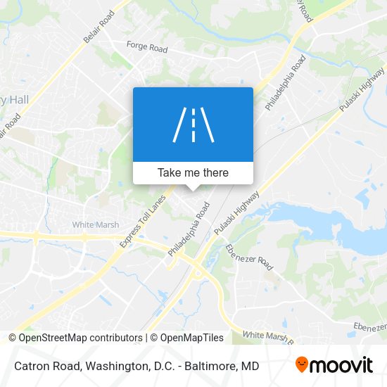 Catron Road map