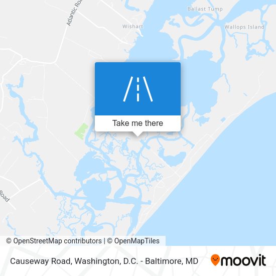 Causeway Road map