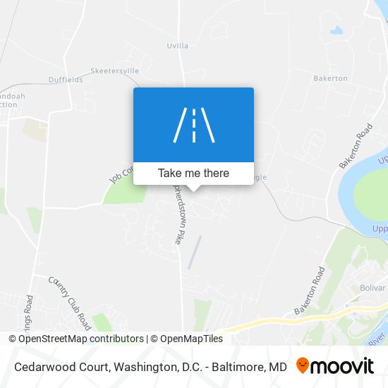 Cedarwood Court map