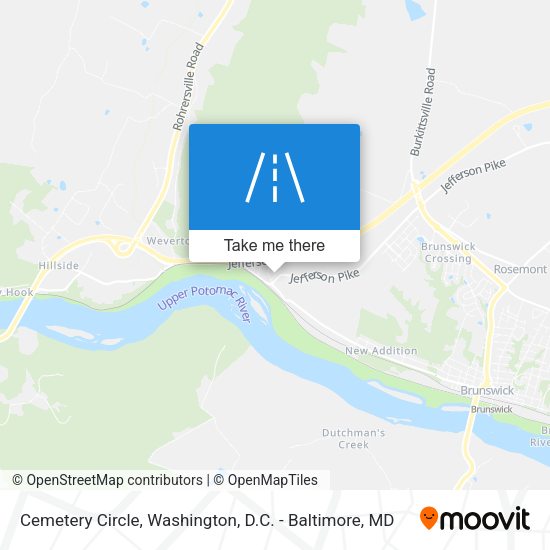 Cemetery Circle map