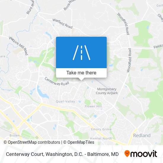 Centerway Court map