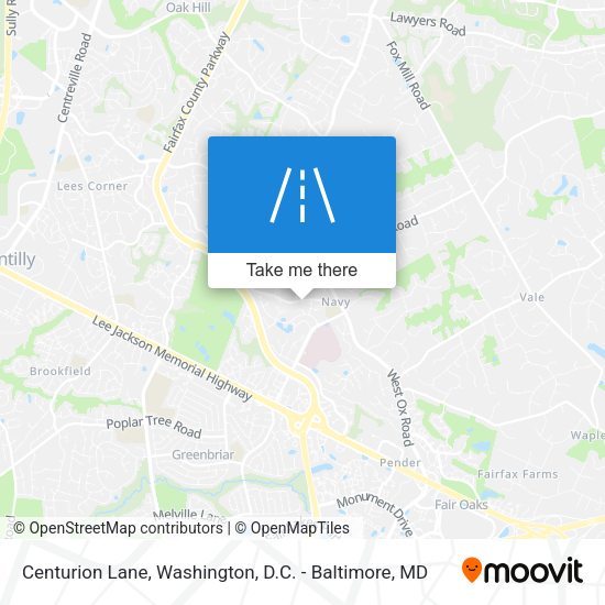 Mapa de Centurion Lane