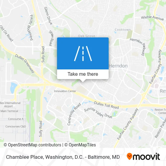 Chamblee Place map