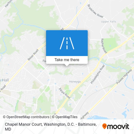 Chapel Manor Court map