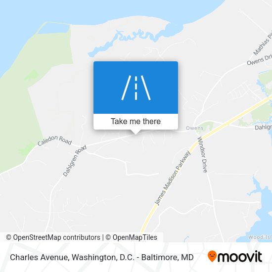 Charles Avenue map
