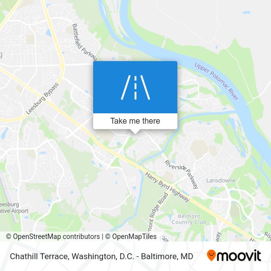 Mapa de Chathill Terrace