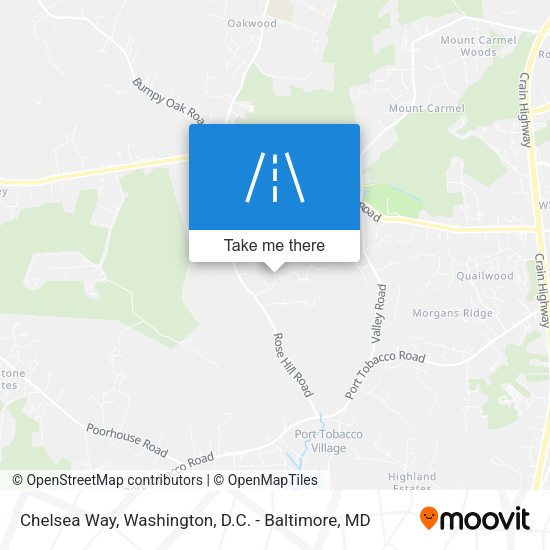 Mapa de Chelsea Way