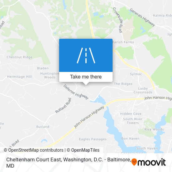 Cheltenham Court East map