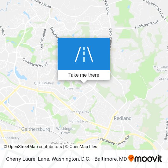 Cherry Laurel Lane map