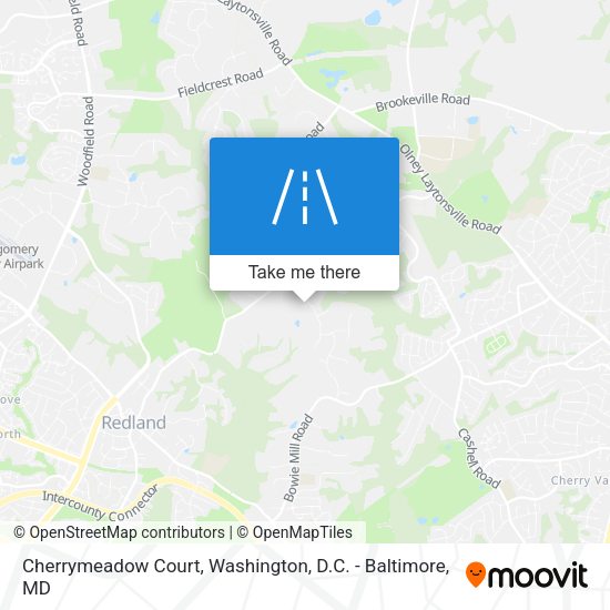 Cherrymeadow Court map