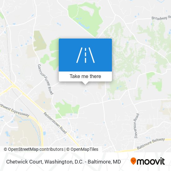 Chetwick Court map