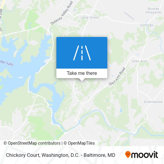 Chickory Court map