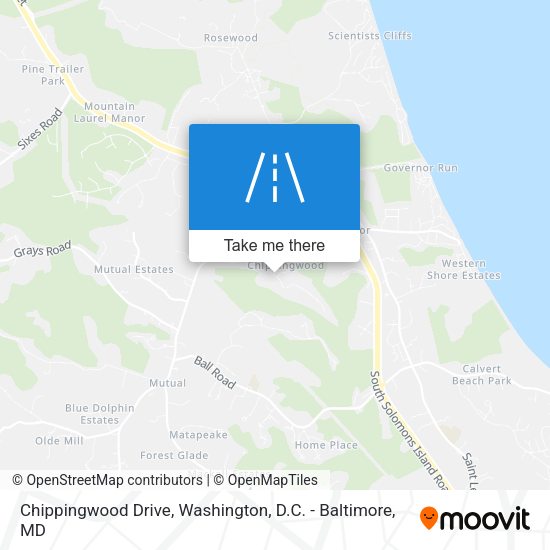 Mapa de Chippingwood Drive