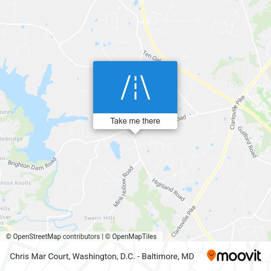 Chris Mar Court map