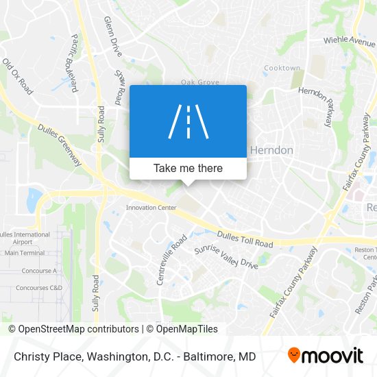 Christy Place map