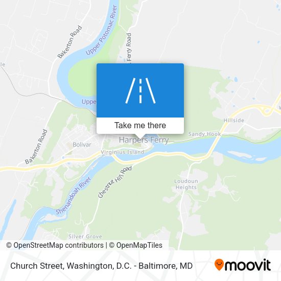 Church Street map